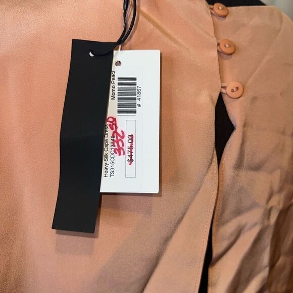 NWT Tibi Heavy Silk Cape Dress - Picture 10 of 10